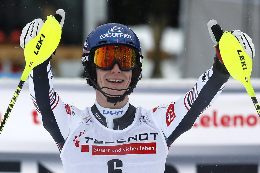 KLEMENT NOEL TRIJUMFOVAO U ŠAMONIJU: Cenhojzern drugi, Švarc treći u današnjem slalomu