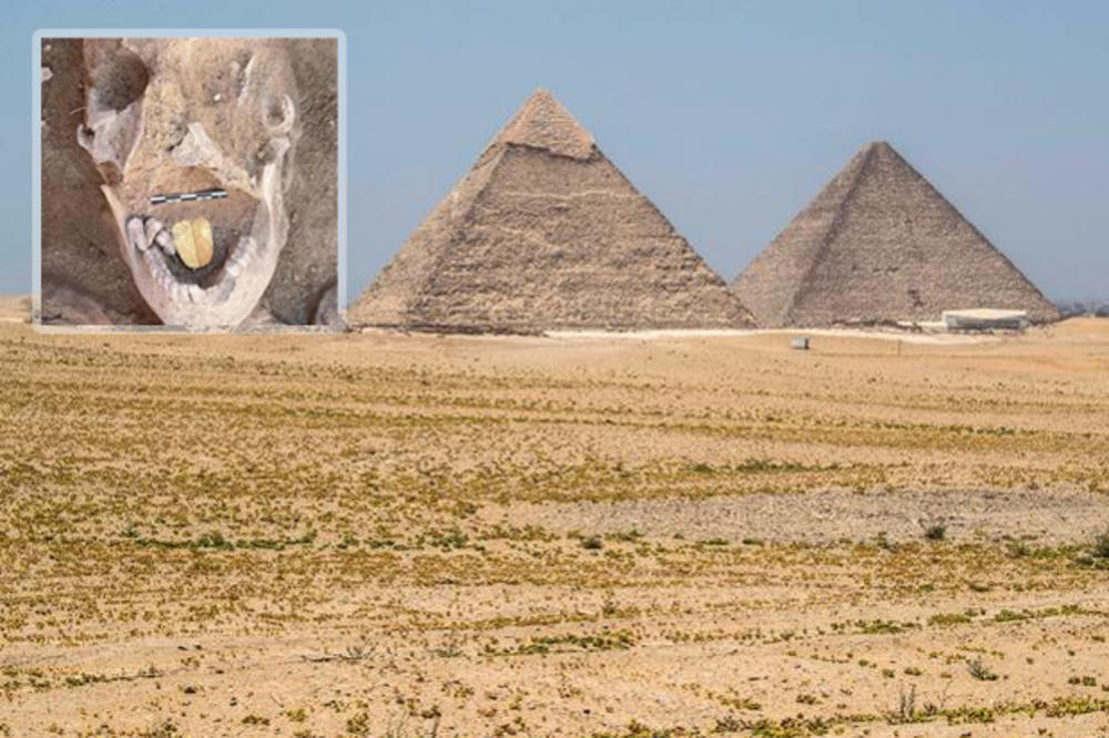 OTKRIVENA MUMIJA SA ZLATNIM JEZIKOM: Evo zašto je ovaj velikodostojnik drevnog Egipta bio sahranjen tako! (FOTO)