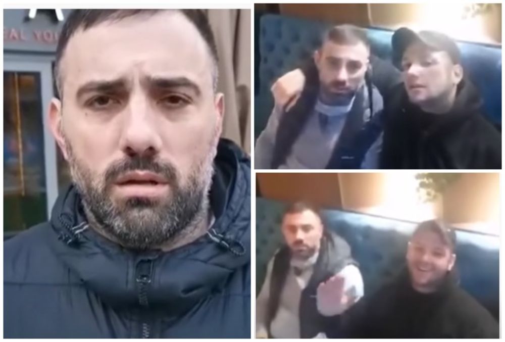 šokantan snimak maltretiranja radeta petrovića, koji je u zagrljaju miljkovića