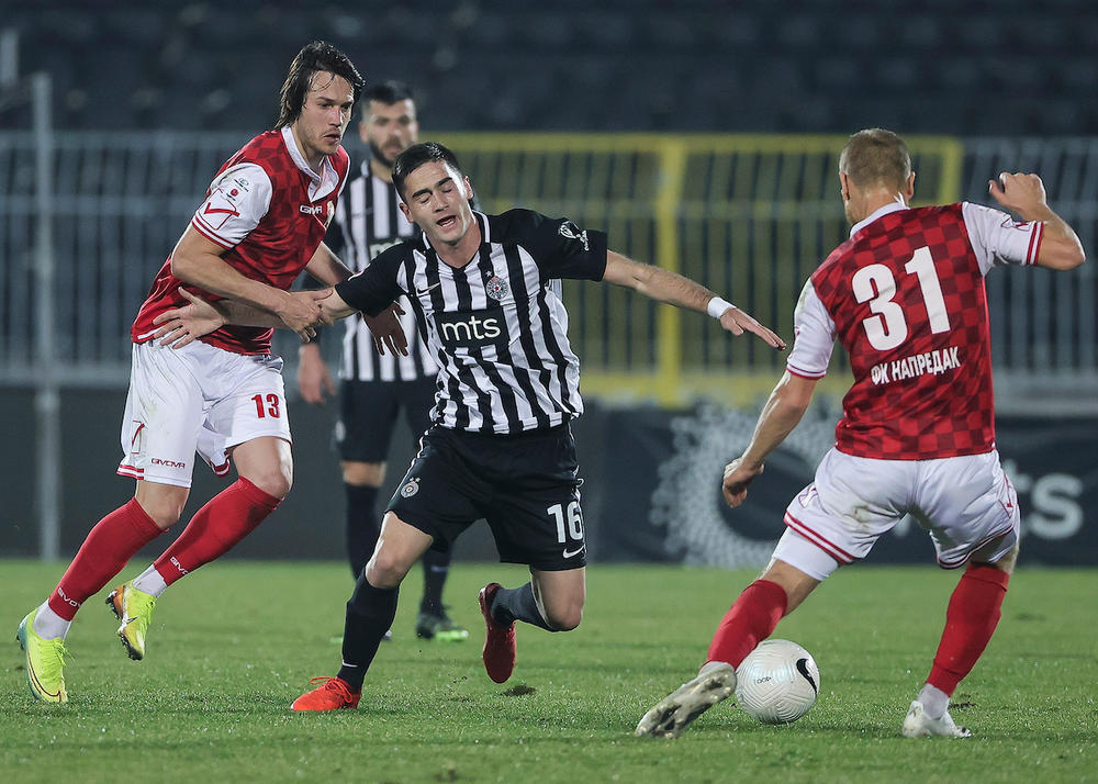 Partizan, Nemanja Jović, Filip Holender