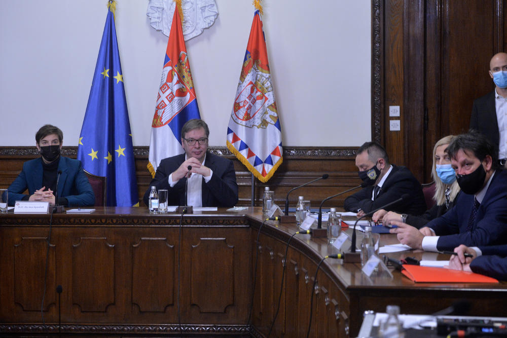 Aleksandar Vučić, Savet za nacionalnu bezbednost