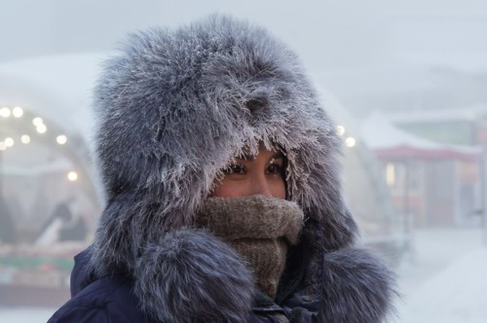 Jakutsk, Rusija, zima