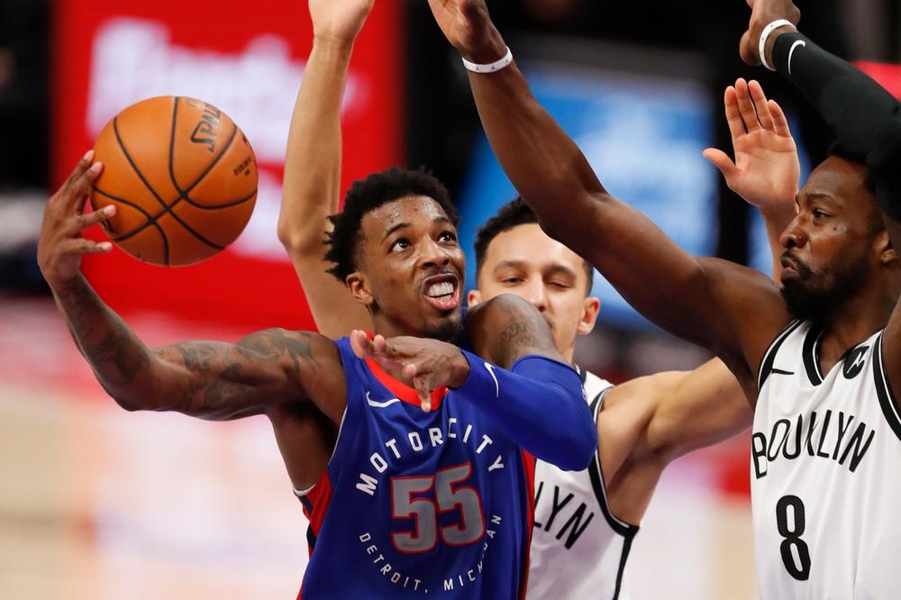 UZBUDLJIVO VEČE U NBA Detroit srušio oslabljeni Bruklin
