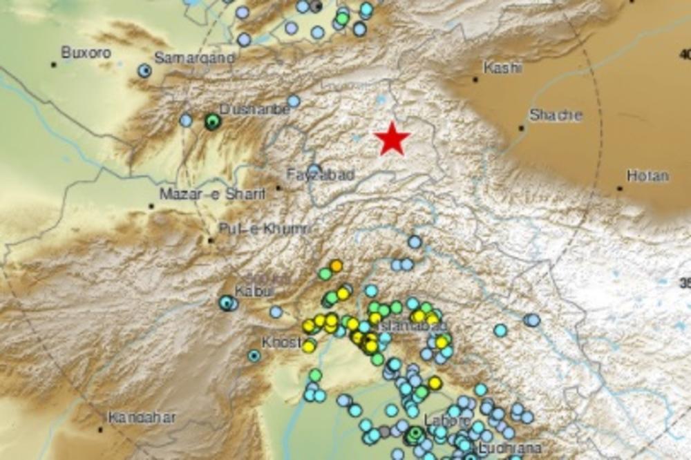 JAK ZEMLJOTRES U KINI: Potres jačine 6,2 Rihtera pogodio oblast duž granice sa Tadžikistanom! (VIDEO)