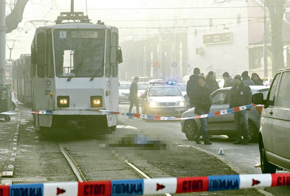uviđaj nakon ubistva vlastimira miloševića u ulici 27. marta u beogradu