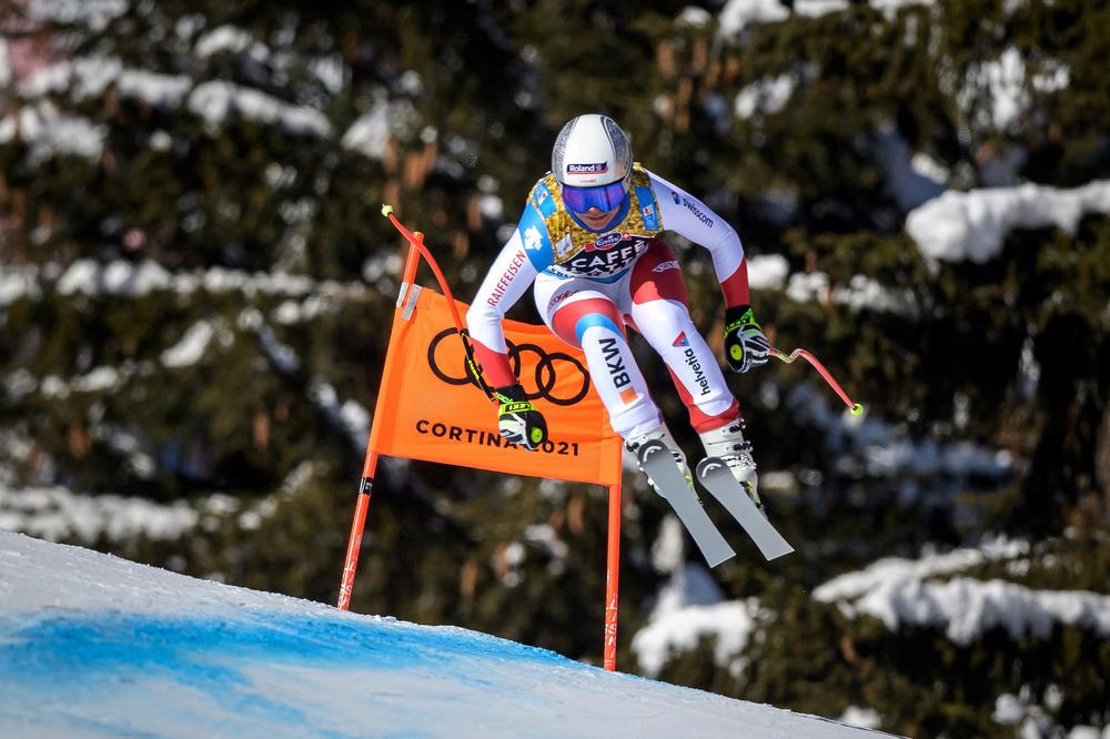ZUTER OSVOJILA ZLATO: Švajcarska skijačica prva u spustu, pratile je Vajdle i Gut-Behrami