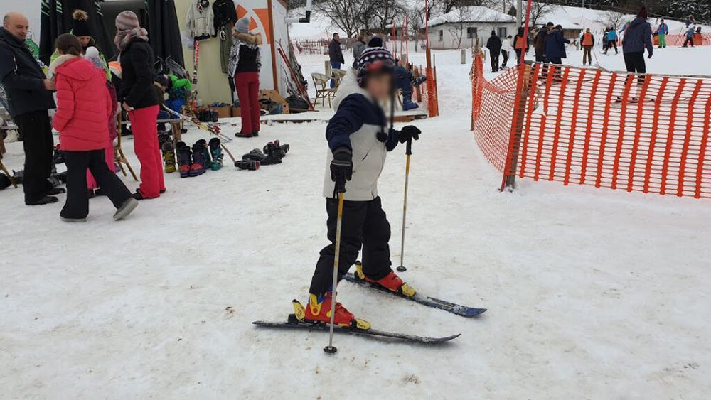 Zlatibor, skijanje, deca, sneg