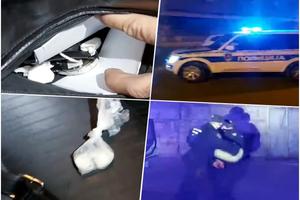 HAPŠENJE NA AUTO-PUTU: Pali s 2 pakovanja kokaina, sve spakovali u PVC kutije FOTO