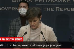 KURTI NAS NIJE IZNENADIO! Ana Brnabić: To je za žaljenje