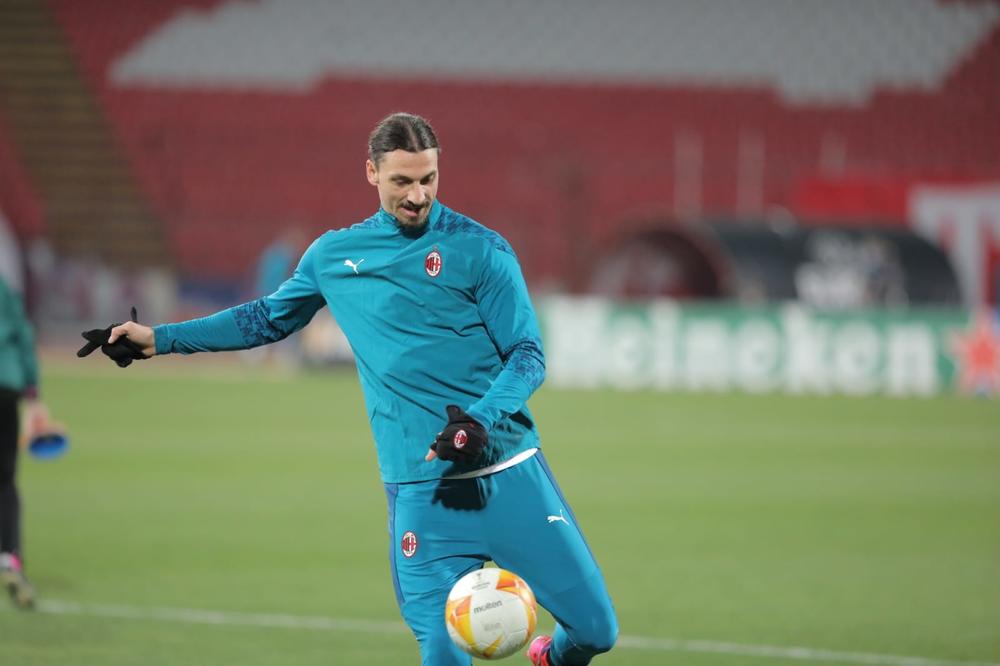 Crvena zvezda, Milan, Zlatan Ibrahimović