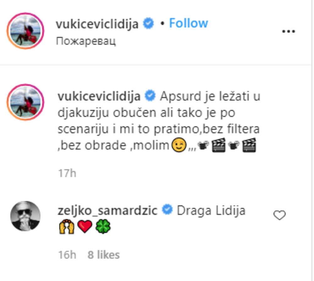 Lidija Vukicevic, Željko Samrdžić