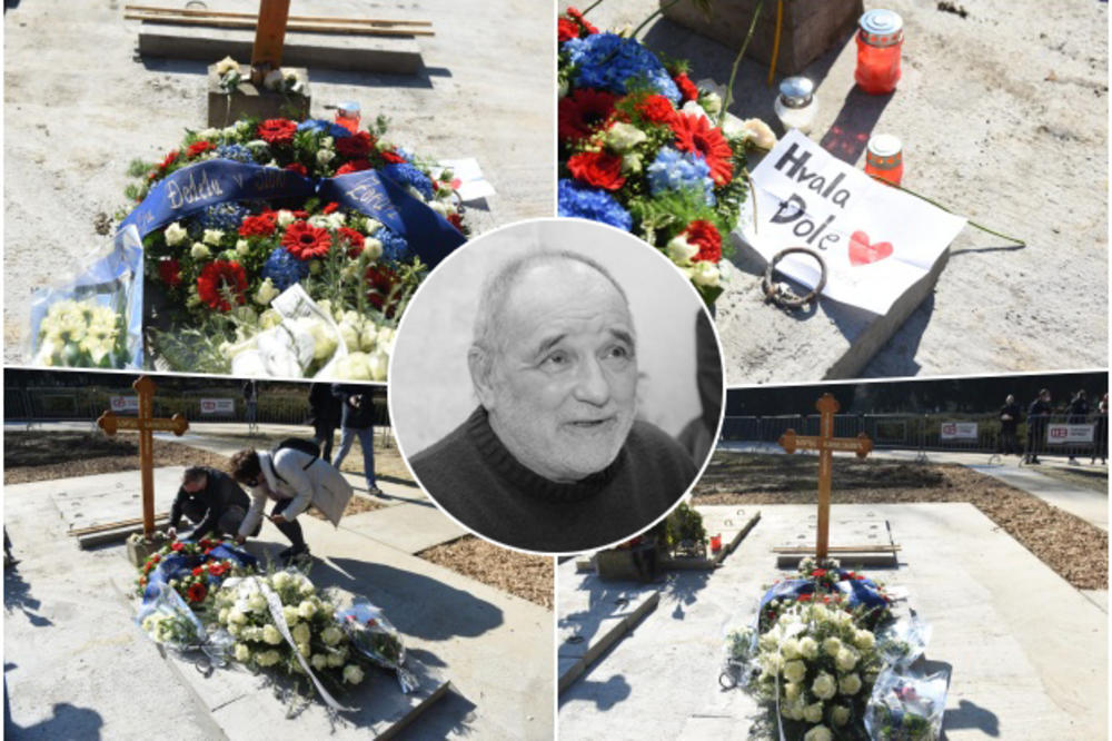 OVDE POČIVA PANONSKI MORNAR: Balašević sahranjen u Novom Sadu, na njegovom grobu ostavljeno CVEĆE i emotivne PORUKE FOTO, VIDEO