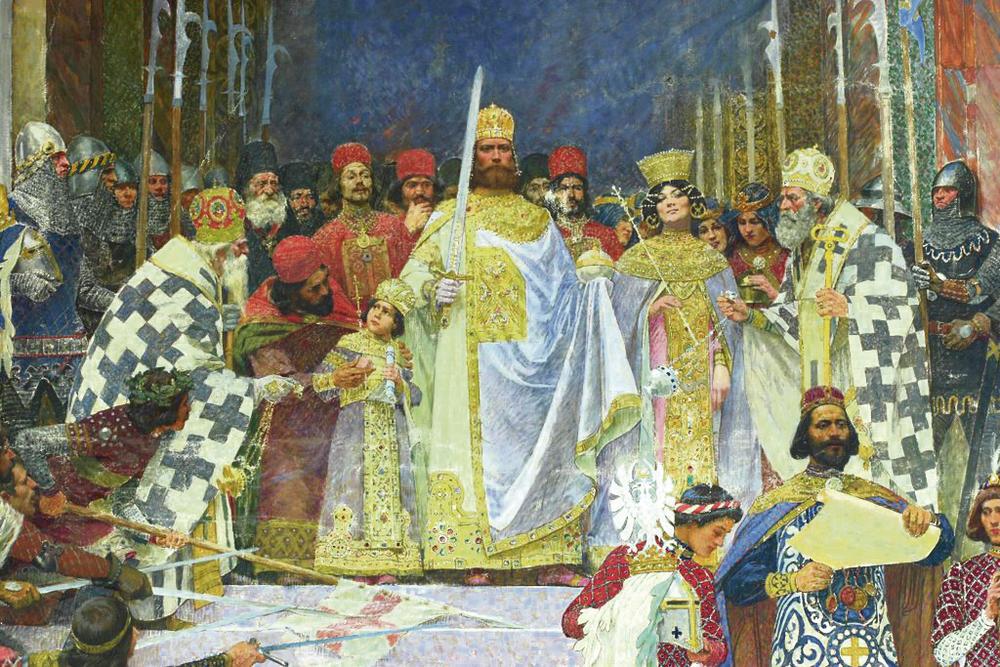 Krunisanje cara Dušana