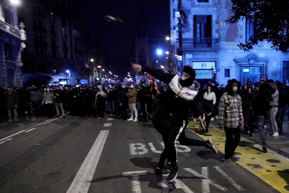 Spanija, Barselona, Protesti