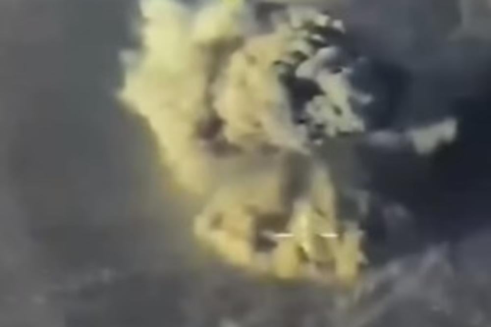 OVAKO RUSKA AVIJACIJA TAMANI DŽIHADISTE: Jeziv snimak pokazuje kako je prošao napad islamista na položaje sirijske vojske (VIDEO)