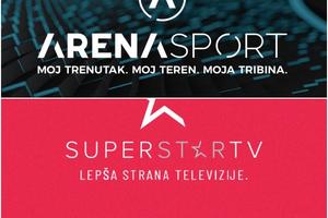 Uz SuperStar TV i Arena Sport skoro milion gledalaca svakog dana