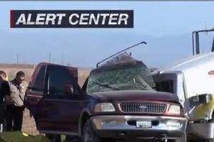 POSLE LANČANOG SUDARA OSTAO JEZIV PRIZOR: 12 žrtava nesreće na jugu Kalifornije! (VIDEO)