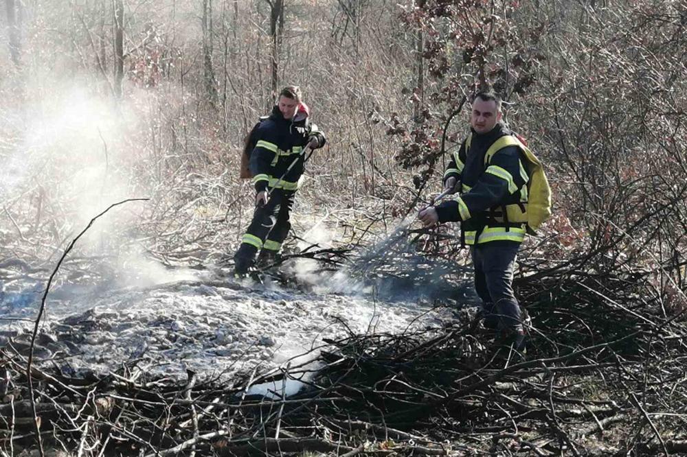 VATROGASCI SE BORE S VATROM KOD KLADOVA: Požar buknuo na Jojkićevom potoku i zahvatio 30 hektara