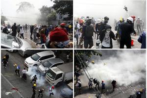 NAJMANJE 13 MRTVIH U MJANMARU: Na protestima protiv vojne hunte policija otvorila vatru! Više ranjenih!(UZNEMIRUJUĆE)