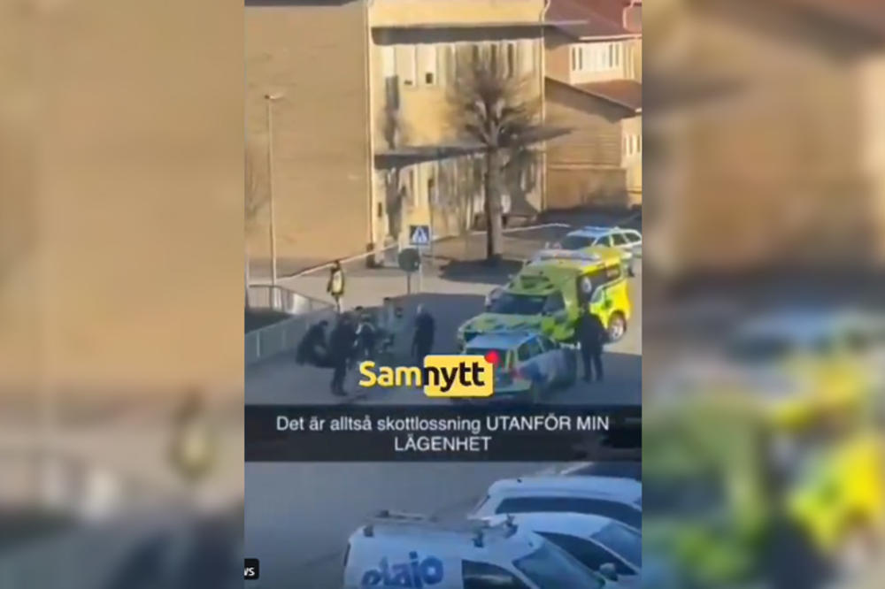 PRVI SNIMAK POSLE TERORISTIČKOG NAPADA U ŠVEDSKOJ: Policija ranila napadača u nogu! (VIDEO)