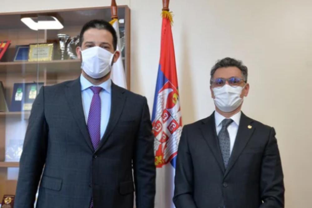 Ministar Udovičić sa ambasadorom Kraljevine Maroko – Nastavljamo da jačamo prijateljske odnose