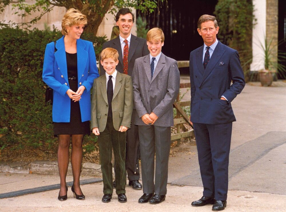 Princ Hari, kraljevska porodica, Princeza Dajana, Princ Vilijam, Princ Carls