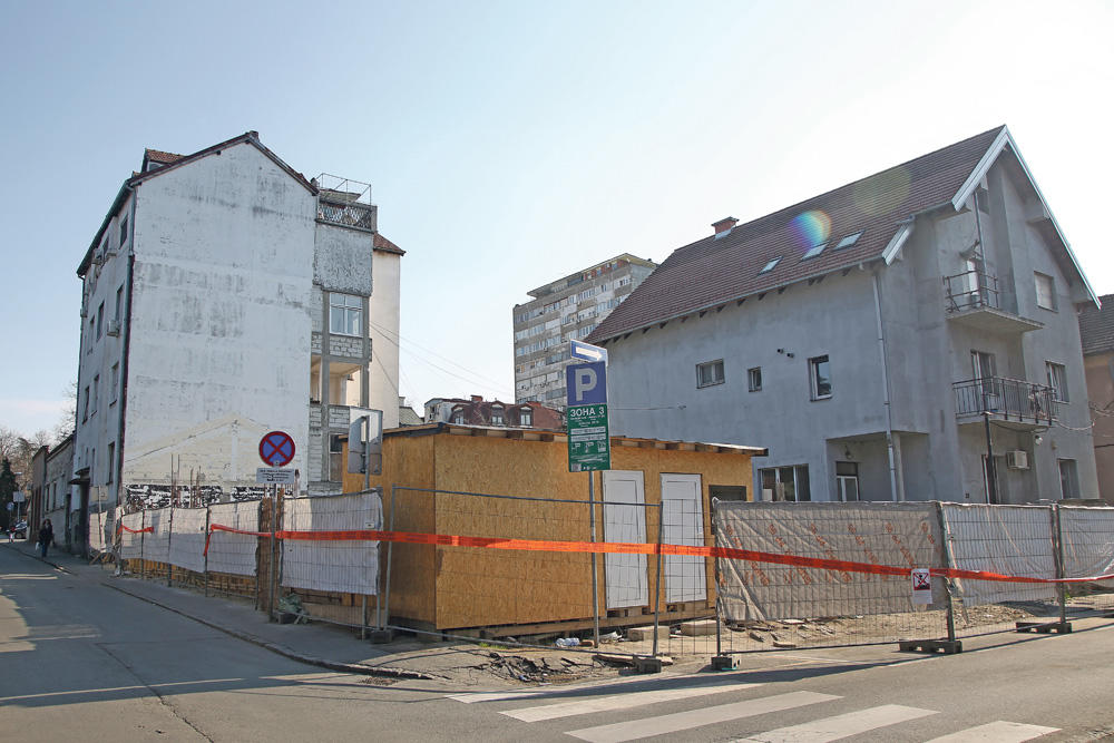 Ovde niče kompleks Gradilište u Preradovićevoj ulici