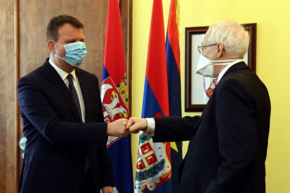 Mirović i Vencel o podršci u izgradnji nove zgrade Dečje bolnice
