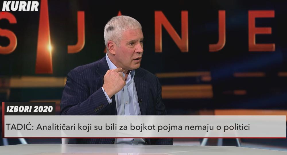 Usijanje, Boris Tadić