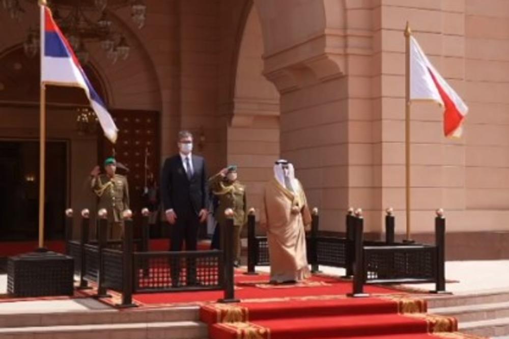 DO SAD NEVIĐENO: Bahrein kratkim videom prikazao posetu predsednika Vučića, SVAKI DETALJ ZABELEŽEN