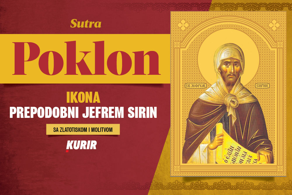 Poklon Dodatak, Ikona, Prepodobni Jefrem Sirin