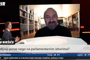 VLADIMIR PAVIĆEVIĆ U USIJANJU DANA: Posle izbora u Nikšiću, jasno je da DPS postaje gubitnička stranka (KURIR TELEVIZIJA)