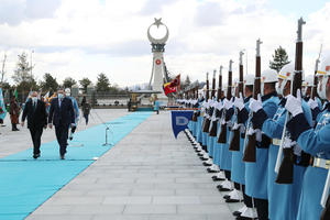 SVEČANO U ANKARI: Erdogan dočekao Dodika, gardom, konjicom i limuzinom! Svečanost u predsedničkoj palati