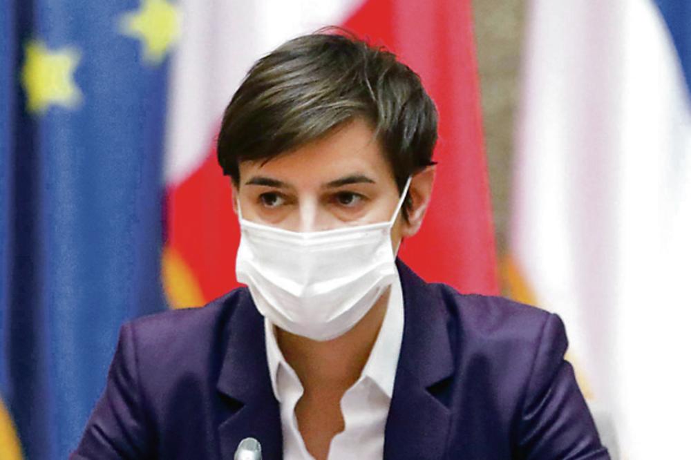 PREMIJERKA BRNABIĆ NAJAVILA POPUŠTANJE MERA: Očekuje se da će to moći da bude sledeće nedelje