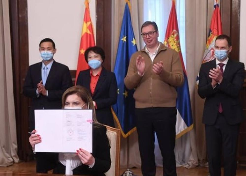 Sinofarm, vakcine, potpisivanje ugovora, kineske vakcine, Aleksandar Vucic