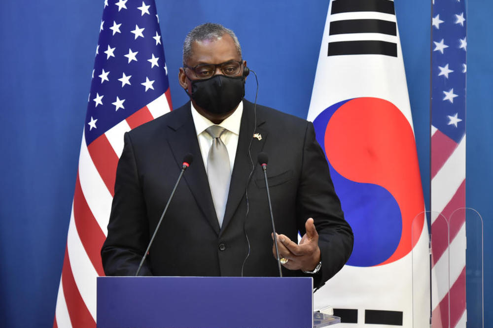 MINISTAR ODBRANE SAD UPUTIO PORUKU PJONJANGU: Izjava Lojda Ostina u Seulu nije uopšte miroljubiva! (VIDEO)