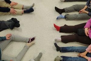 VELIKA PODRŠKA IZ SREMČICE: Različite čarape kao simbol da smo različiti, ali i da svima treba ljubav