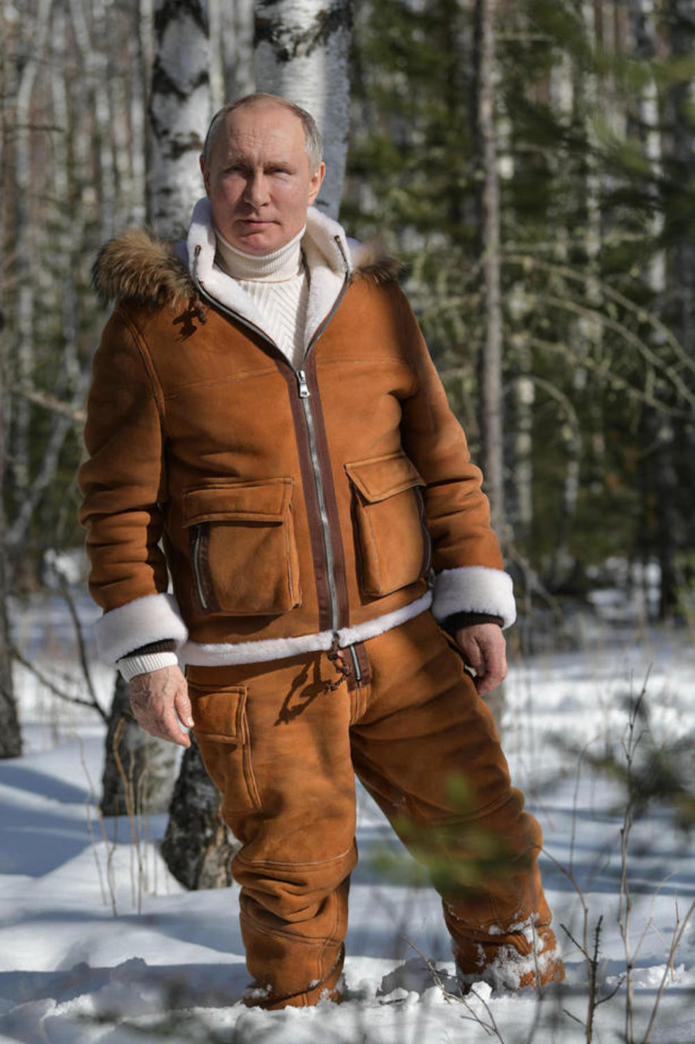 Vladimir Putin, Sibir, odmor