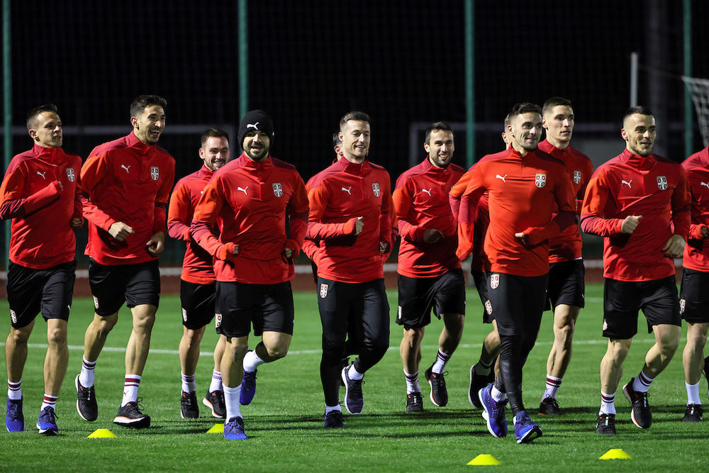 Srbija, reprezentacija, trening