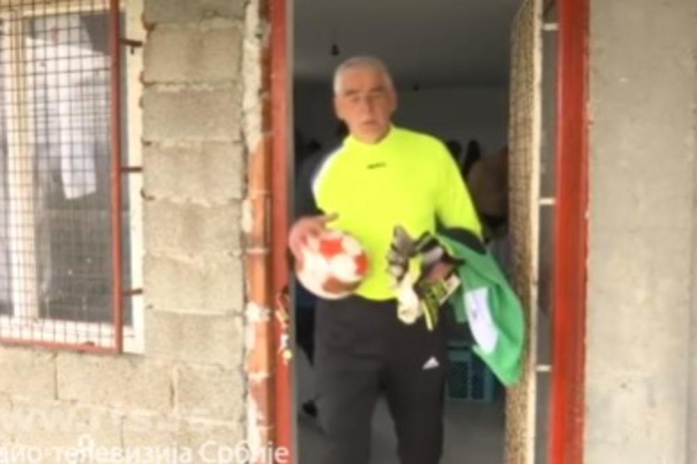 DUŠAN JE NAJSTARIJI GOLMAN U SRBIJI: Na golu već 50 godina, igra sa sinom u timu, na penziju i ne misli! Trenirao ga čuveni Šeki