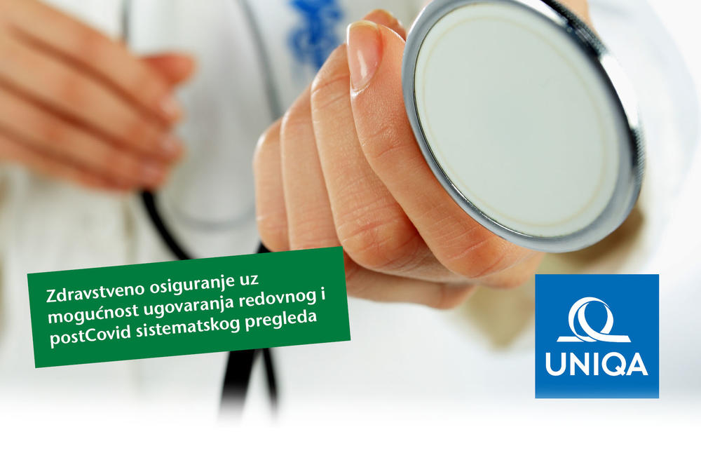 Novi benefit za korisnike UNIQA zdravstvenog osiguranja PostCovid sistematski pregledi