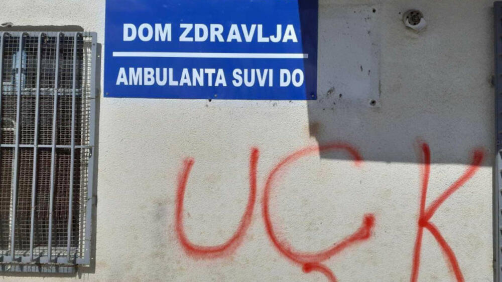 ambulanta, OVK, grafiti, Suvi Do, KiM, Kosovo i Metohija