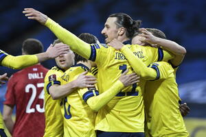 IBRA BRILJIRAO U PRIŠTINI: Fudbaleri Švedske pobedili takozvano Kosovo VIDEO