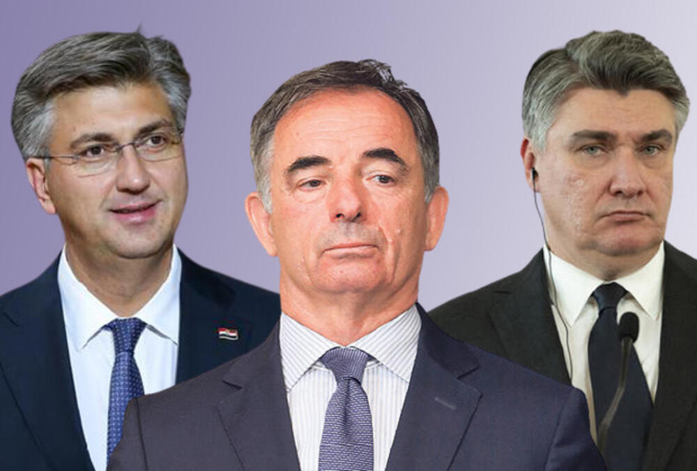 Andrej Plenkovic, Milorad Pupovac, Zoran Milanovic