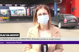 SAZNAJTE SVE O NOVIM MERAMA SA HRVATSKE GRANICE: Kurir televizija na prelazu Bajakovo