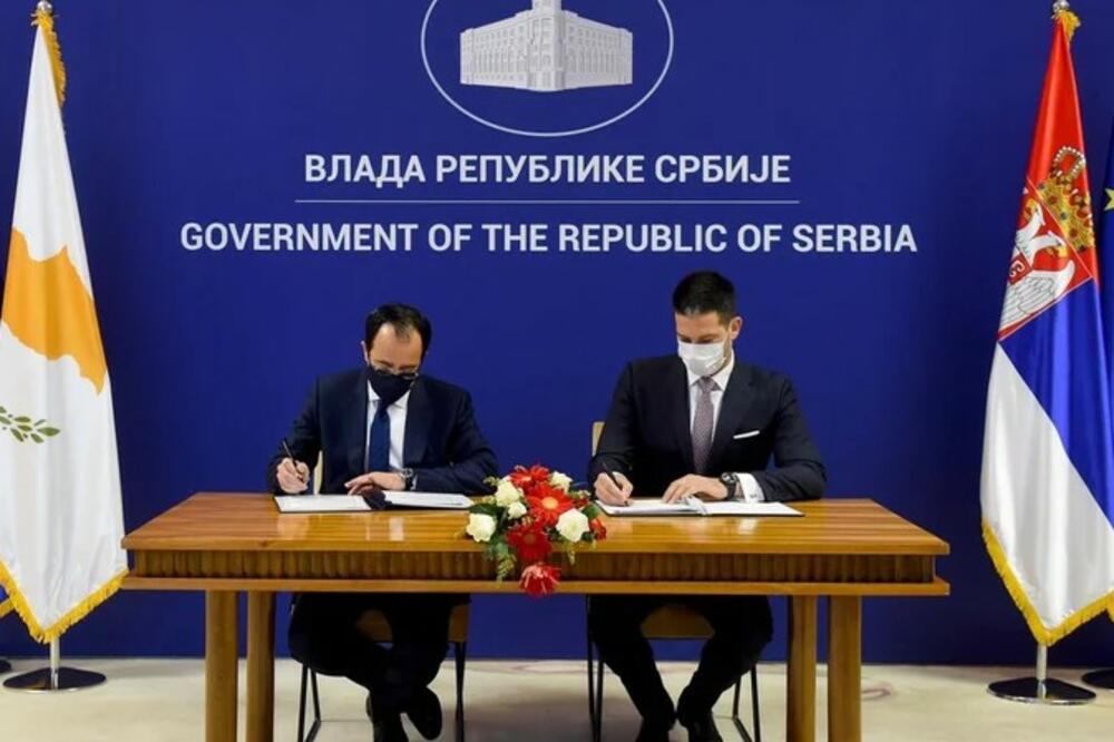 POTVRDA PRIJATELJSTVA I SARADNJE KIPRA I SRBIJE - Ministar Udovičić potpisao 45. memorandum o međunarodnoj saradnji (FOTO)
