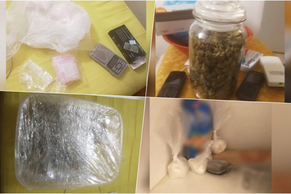 ČUVAO MARIHUANU U TEGLI: Uhapšen diler u Beogradu, policajci pretresom stana pronašli još i 40 grama kokaina
