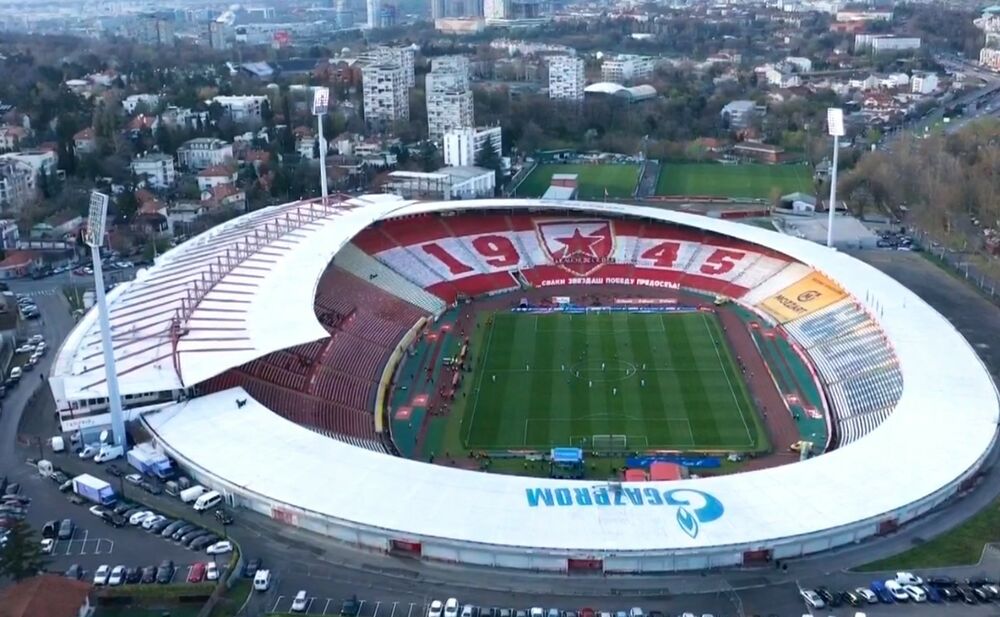 Marakana, Rajko Mitić, stadion, Crvena zvezda, delije
