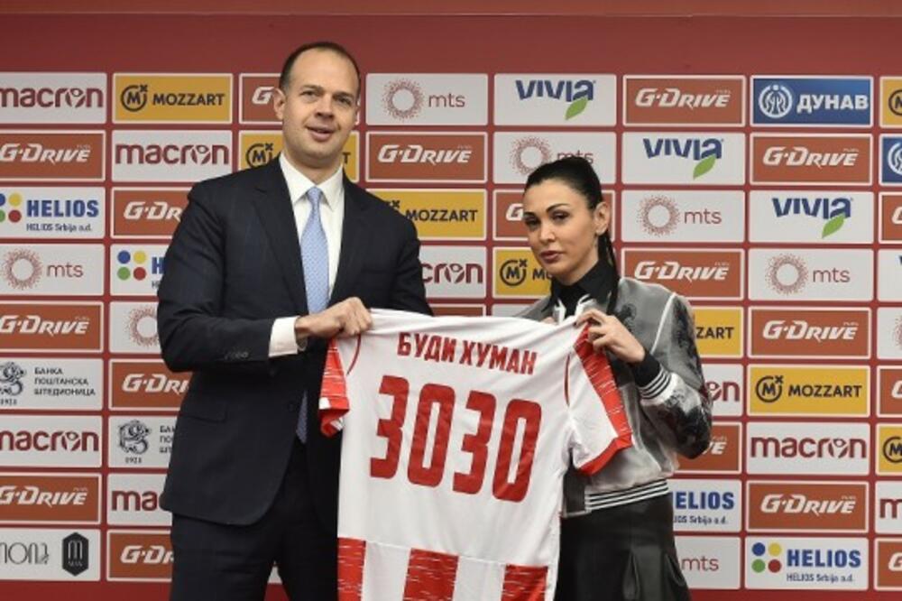 SJAJAN POTEZ CRVENO-BELIH: Crvena zvezda potpisala saradnju sa fondacijom Budi human!