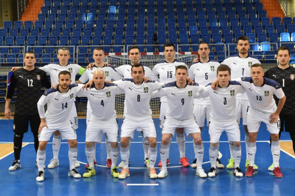 ORLOVIMA SAMO BOD: Futsaleri Srbije remizirali sa Rumunima i zakomplikovali plasman na EP